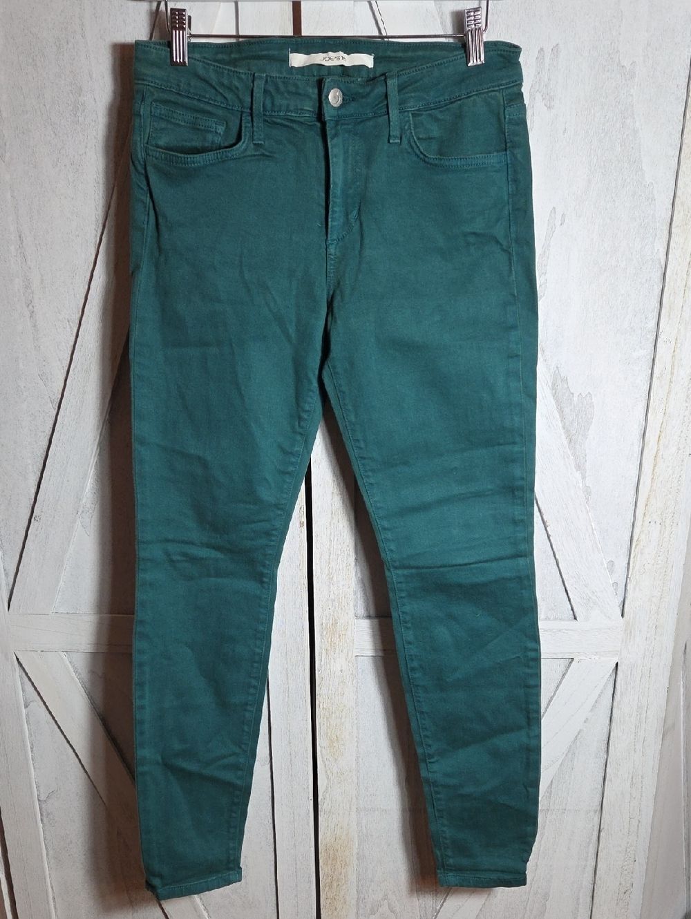 Joe's Jeans Green Skinny Jeans Size 29
